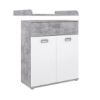 Picture of Chest drawer emlset01-c251 emily, forte, dimensions 99x80x66cm, white/grey