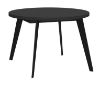 Picture of Dining table tblt7001-z13m-904, forte, dimensions 110(155)x110x74.5cm, extendable, black