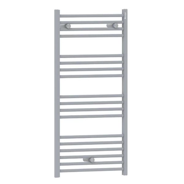 Picture of Radiator light smooth erguvan, radyal, 1000x460,  chrome 24002, chrome thermostatic