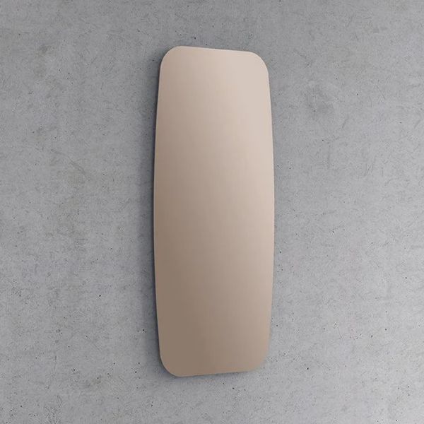 Picture of Mirror 125527 longo, royo, 100cm, rectangular 4mm glass with rounded edges, wooden rear, copper