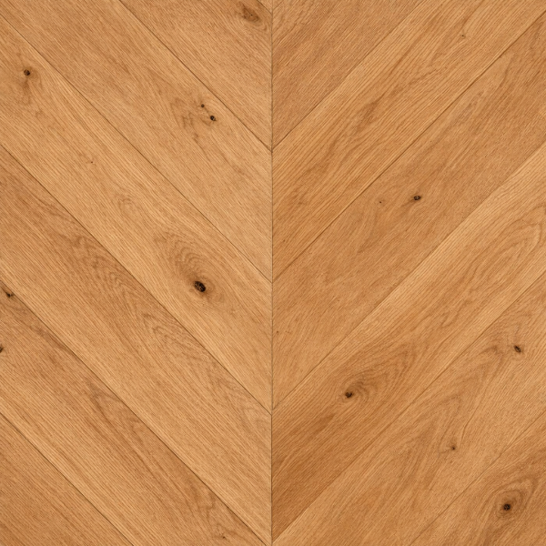Picture of Engineered wood flooring oak wood  1wv000001, barlinek, size 130x725, thickness 14mm, caramel chevron