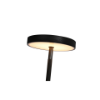 Picture of Table lamp, minimalist, steel+black travertine+aluminium finish:bz(s-016) light source:led 3000k 12w, φ18*h43cm