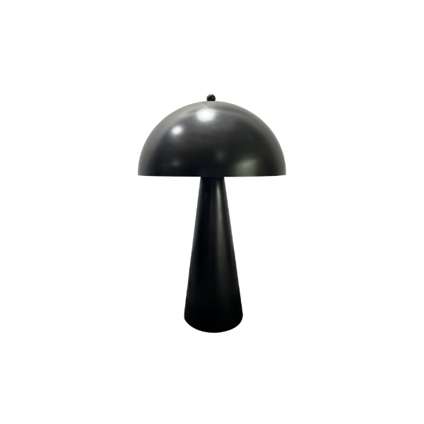 Picture of Classic table lamp, mushroom, steel finish bz(s-016), brushed brass, d.35*h55cm, socket:e27*2