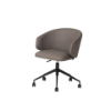 Picture of Office chair, adria, metal medium grey, wheel black, 62x55x74cm