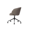 Picture of Office chair, adria, metal medium grey, wheel black, 62x55x74cm