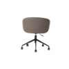 Picture of Office chair, adria, metal medium grey, wheel black, 62x55x74cm