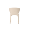 Picture of Chair, emil, back pu hard leather, beige