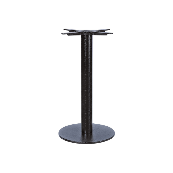 Picture of Bar table base, colin, cast iron 180a, textured black powder, indoor-outdoor use, dia.50x110cm