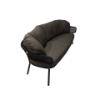 Picture of Sofa 2 seater, bonnie, aluminium anthracite with cushion dark grey, 180x80.5x65cm
