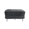 Picture of Sofa 2 seater, tory, aluminium antracite, with cushion dark grey, 148x79x67cm