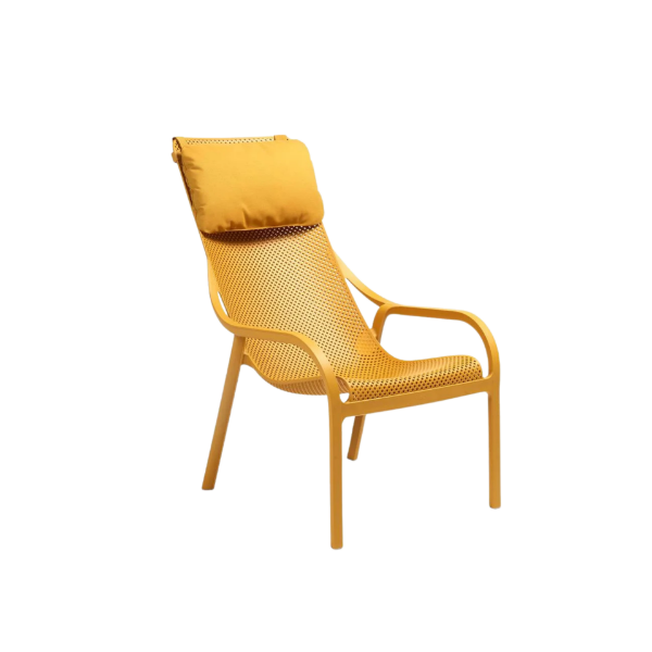 Picture of Cuscino headrest, net lounge, fabric, senape, 29-46, 5 cm