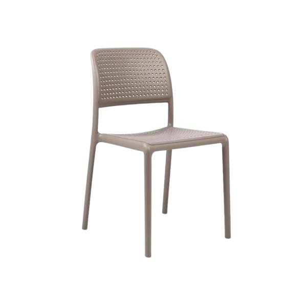 Picture of Chair, bora bistrot, polypropylene, tortora, 49x54 cm
