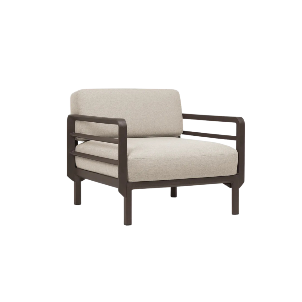 Picture of Armchair, maximo, fabric, terra-perla, 90x92 cm