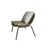 Picture of Lounge chair, sunrise, aluminium dark taupe, with cushion champagne, 71.5x63x73.5cm