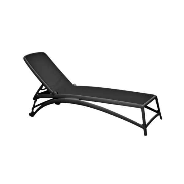Picture of Sunlounger, atlantico, polypropylene, anthracite, 204x70 cm