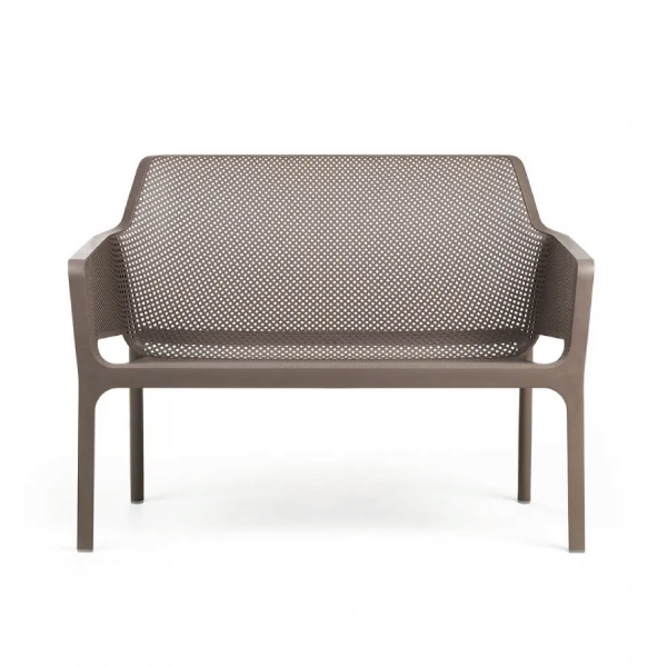Picture of Bench, net, polypropylene, tortora, 116x70 cm