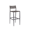 Picture of Stool, mood, aluminium anthracite, rattan lava mix 42x51x106cm
