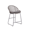 Picture of Stool, riva, aluminium anthracite, rattan lava mix, with cushion midnight, 60x59x98cm