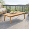 Picture of Coffee table modena, teak natural, 60x120x35cm