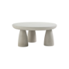 Picture of Coffee table, rene, concrete, ivory, dia.81.3x36.8cm