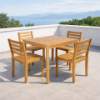 Picture of Dining table, mateo, teak natural, 80x80x76.2cm