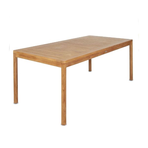 Picture of Dining table, mateo, teak natural, 90x160x76.2cm