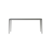 Picture of Dining table square, pixel, aluminium sand, with ceramic table top, 90x160x73cm