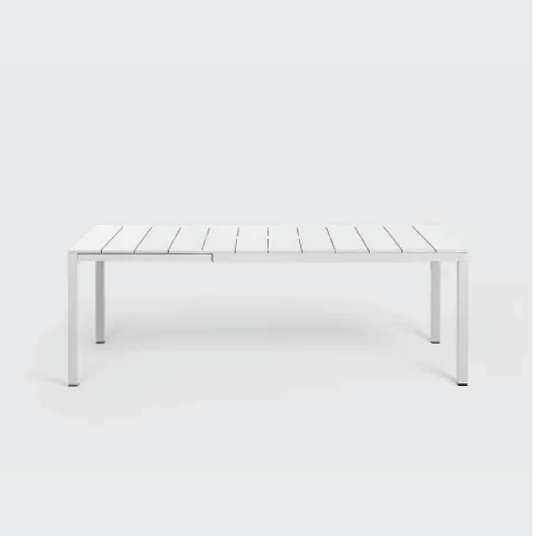Picture of Table, rio alu 140, extensible, vern white