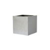 Picture of Pot, cube, concrete surface, white color, d.80x80x80