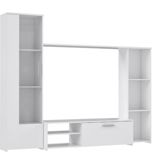 Picture of Tv stand finclom011-120 pilvi, forte, dimensions 220x177x41cm, white