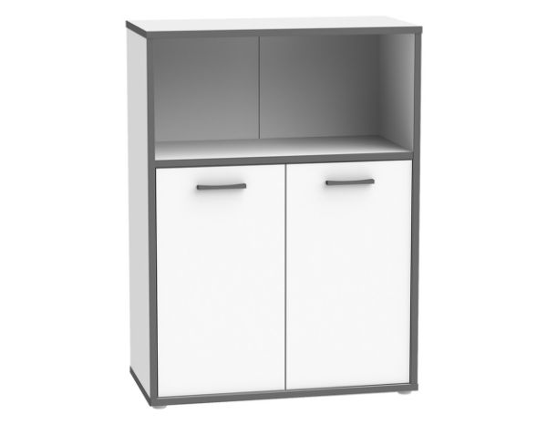 Picture of Shoe cabinet kflr321-j53 ambition, forte, dimensions 115x85x42cm, white/grey