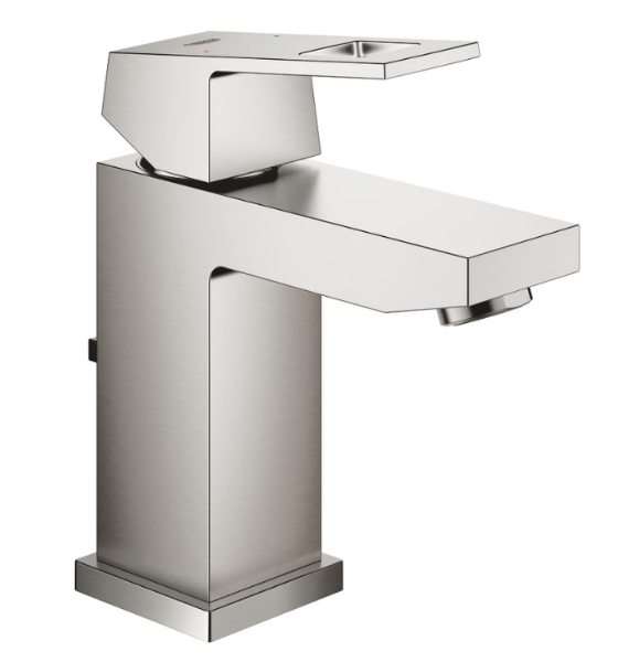 Picture of Single lever basin mixer 23127000 eurocube ohm, grohe, s size, chrome