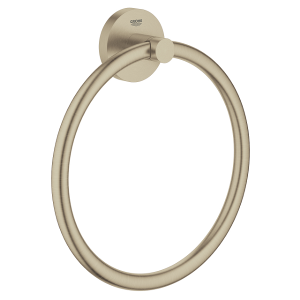 Picture of Towel ring 40365en1 essentials, grohe, wall mounted, brushed nickel