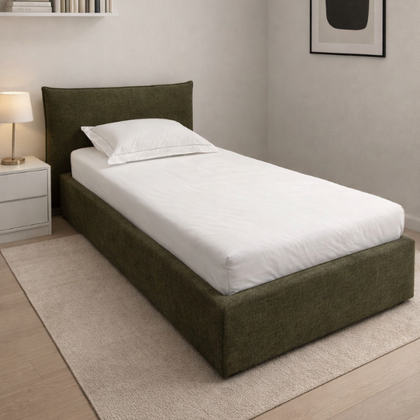 Picture of Bed mpgl1846 armena, loft, dimensions 200x90cm, upholstery city 34