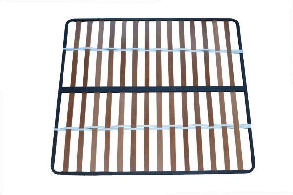 Picture of Slate base, double bed, metal, without legs, 160x200 cm