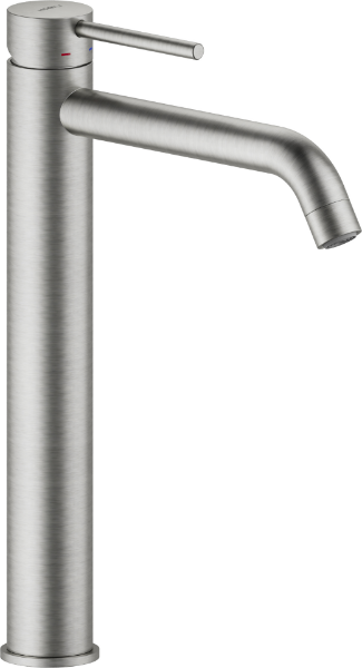 Picture of Single lever basin mixer lv00128/2ix live, nobili, l size, inox