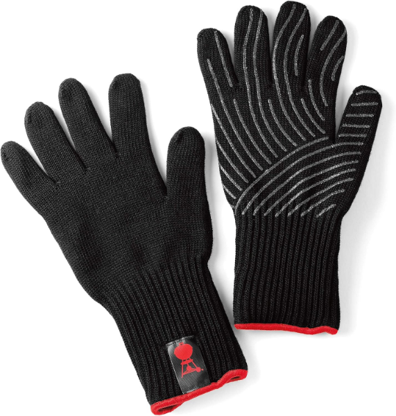 Picture of Weber barbecue gloves, silicone grip, black, s/m