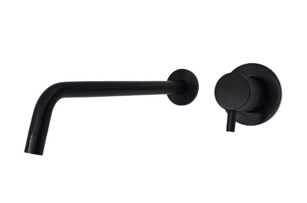 Picture of Wall-hung basin mixer naz005-1bl nazare, roriz, black matt