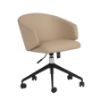 Picture of Office chair, adria, metal beige, wheel black, 62x55x74cm