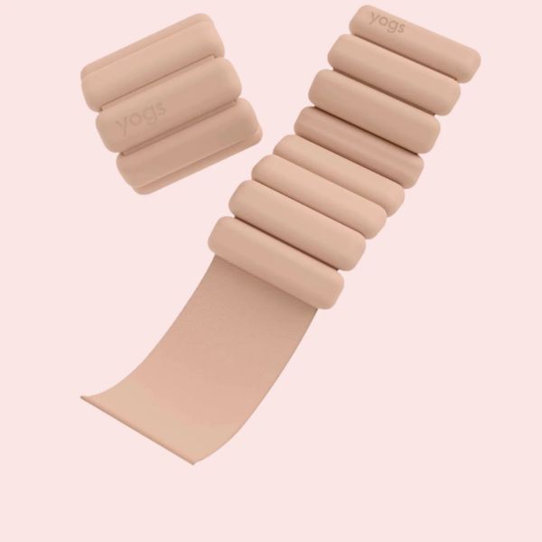 Picture of Yogs 0.5 kg bangles, sand, 33 x 7.5 x 1.5cm, set 2 pieces