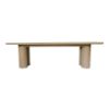 Picture of Dining table rectangular, victoria, teak natural, 274x100x75cm