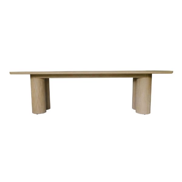 Picture of Dining table rectangular, victoria, teak natural, 274x100x75cm