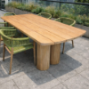 Picture of Dining table rectangular, victoria, teak natural, 274x100x75cm