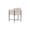 Picture of Chair with armrest, nai, cream and black, 61x54x78cm