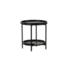 Picture of Coffee table, rey, wood, black, dia.50x52cm 