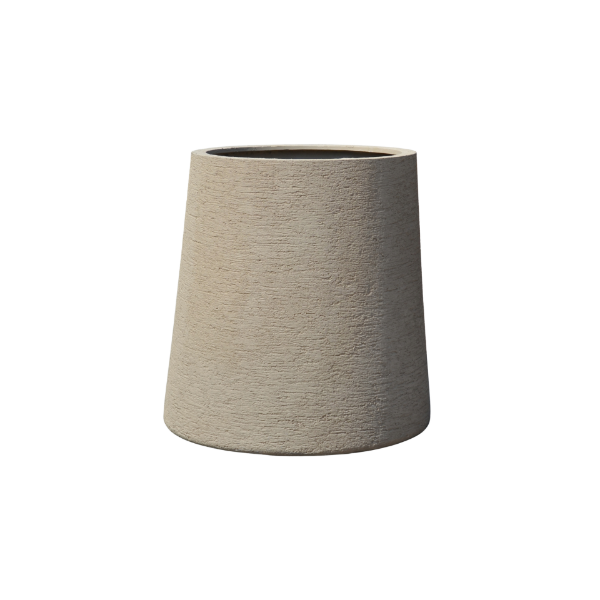 Picture of Vase, asym, sabbia, d.50x50cm