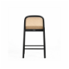 Picture of Counter stool, noa, wood, cushion black, 51x52x88cm
