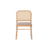 Picture of Chair, altana, cream, cushion grey, 48x51x80cm 