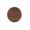 Picture of Table top, oku, round, wood, walnut, dia.60xh4cm 
