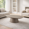 Picture of Coffee table, roko, wood, taupe, 91x59x34.5cm
